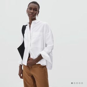 Everlane boxy shirt xs